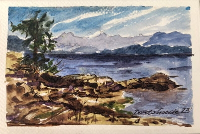 McMillan: OCTOBER VIsland Landscapes in Urban Sketching Style