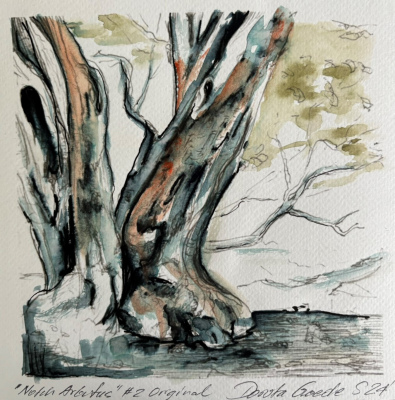 Notch Bench Tree Muted